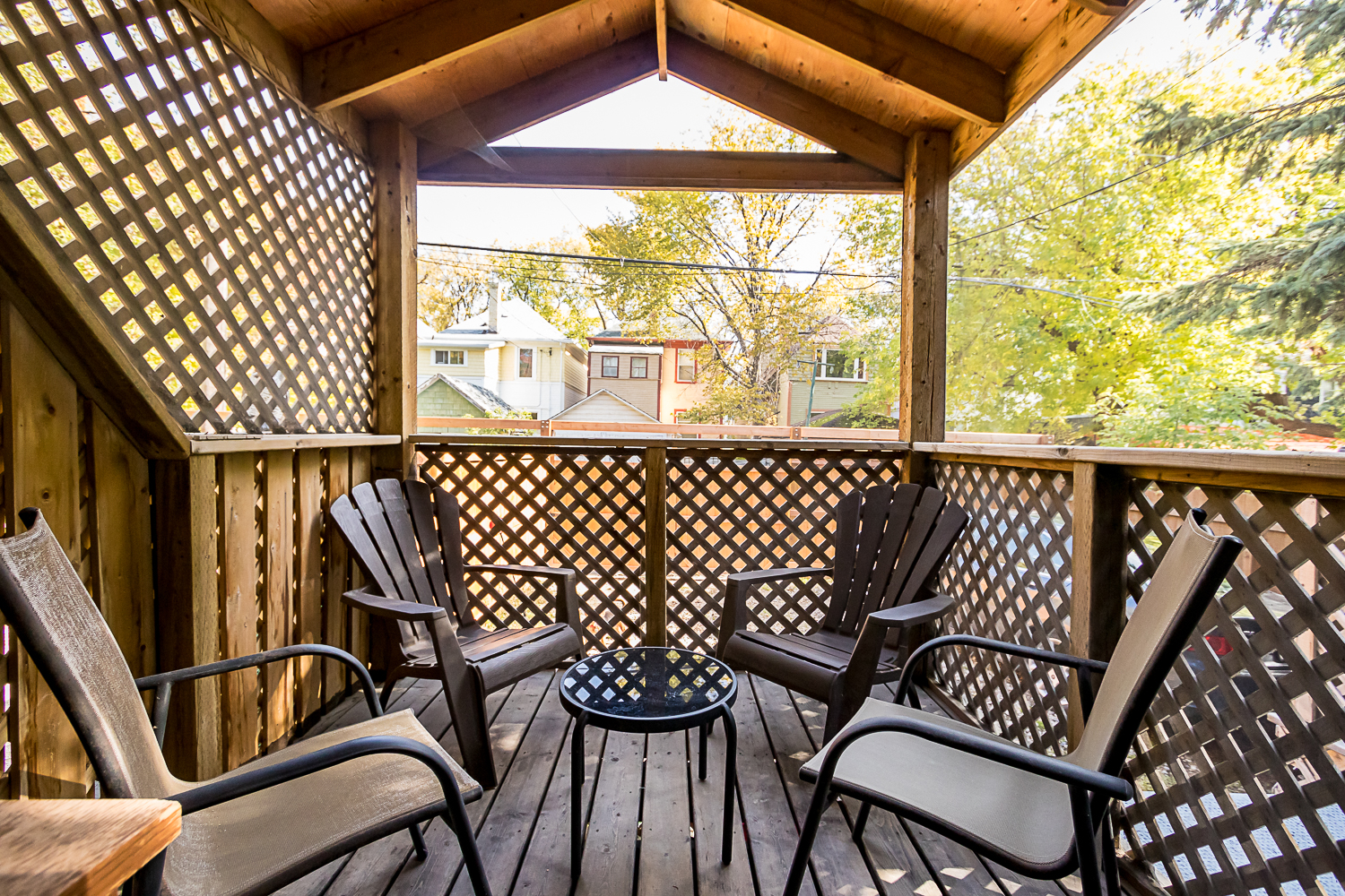 503 Newman Street - Back Patio